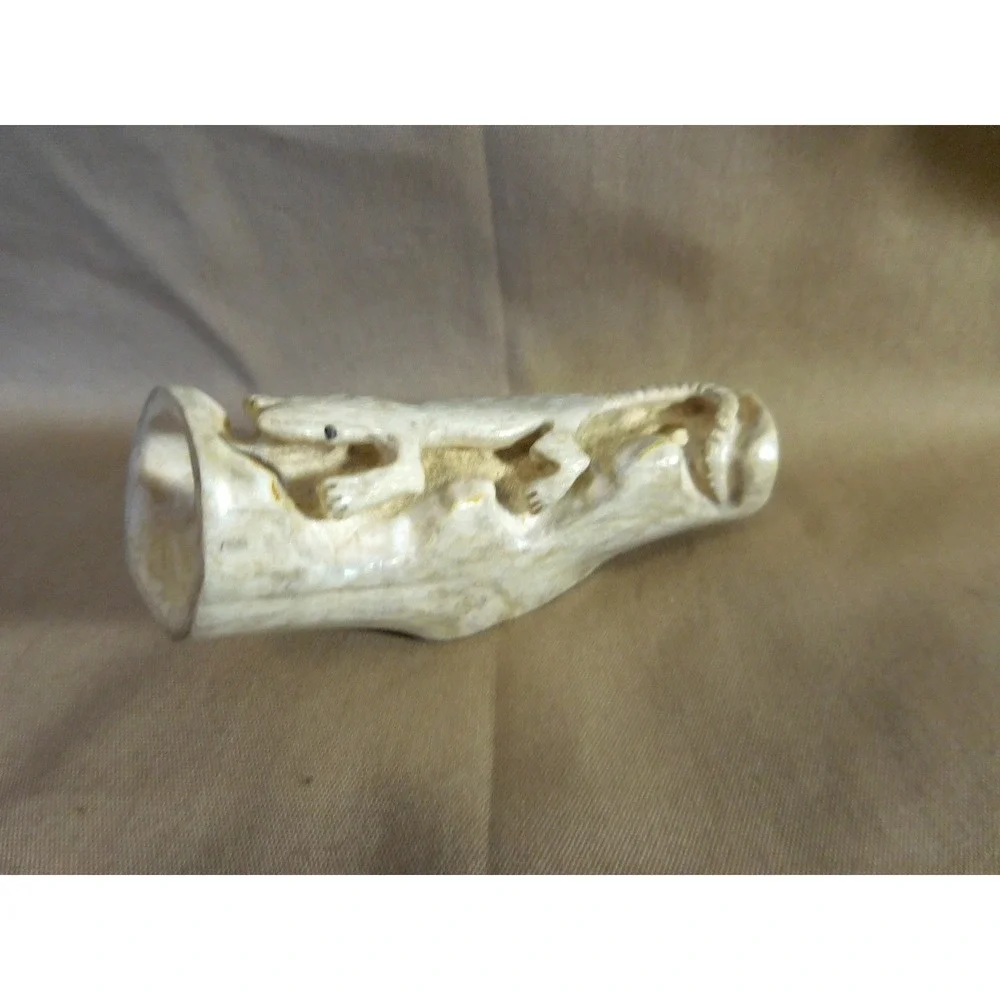 Zuni Native American Pueblo Indian Carved Fetish Lizard Craig Boone #711zzz RARE